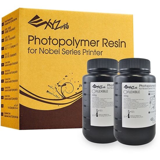 Picture of XYZprinting Flexible SLA Resin - Semi Transparent ( 2x500gr )